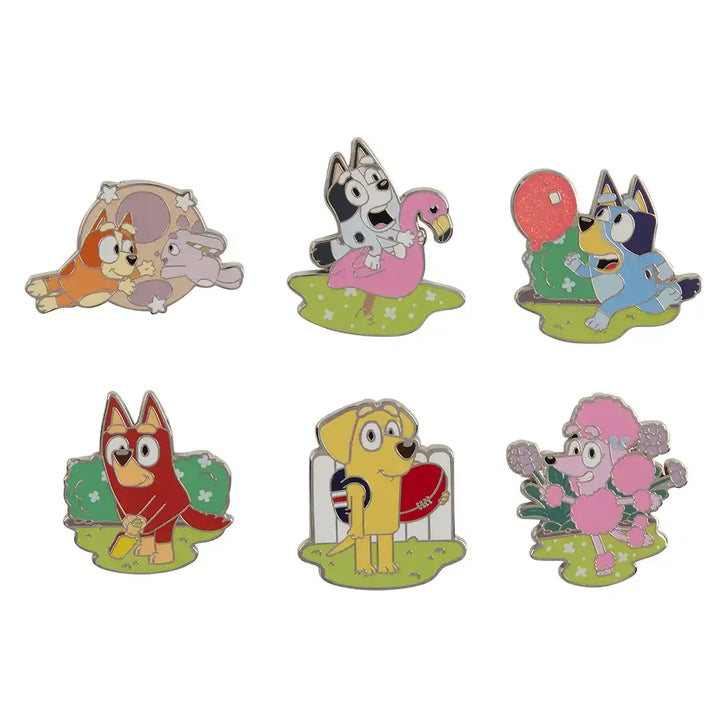 Loungefly BBC Bluey Characters Mystery Box Pin
