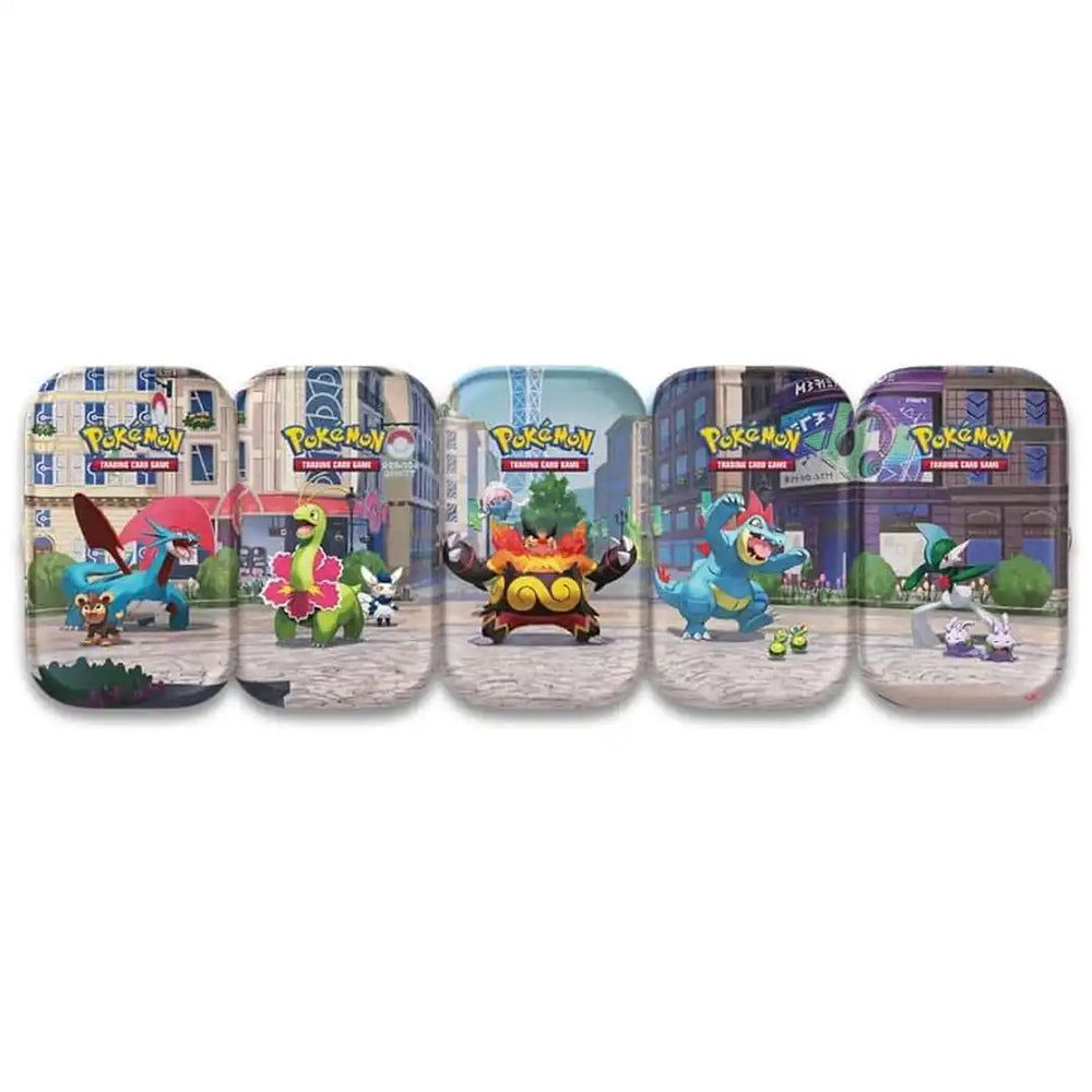 Pokemon TCG: Lumiose City Mini Tin Display