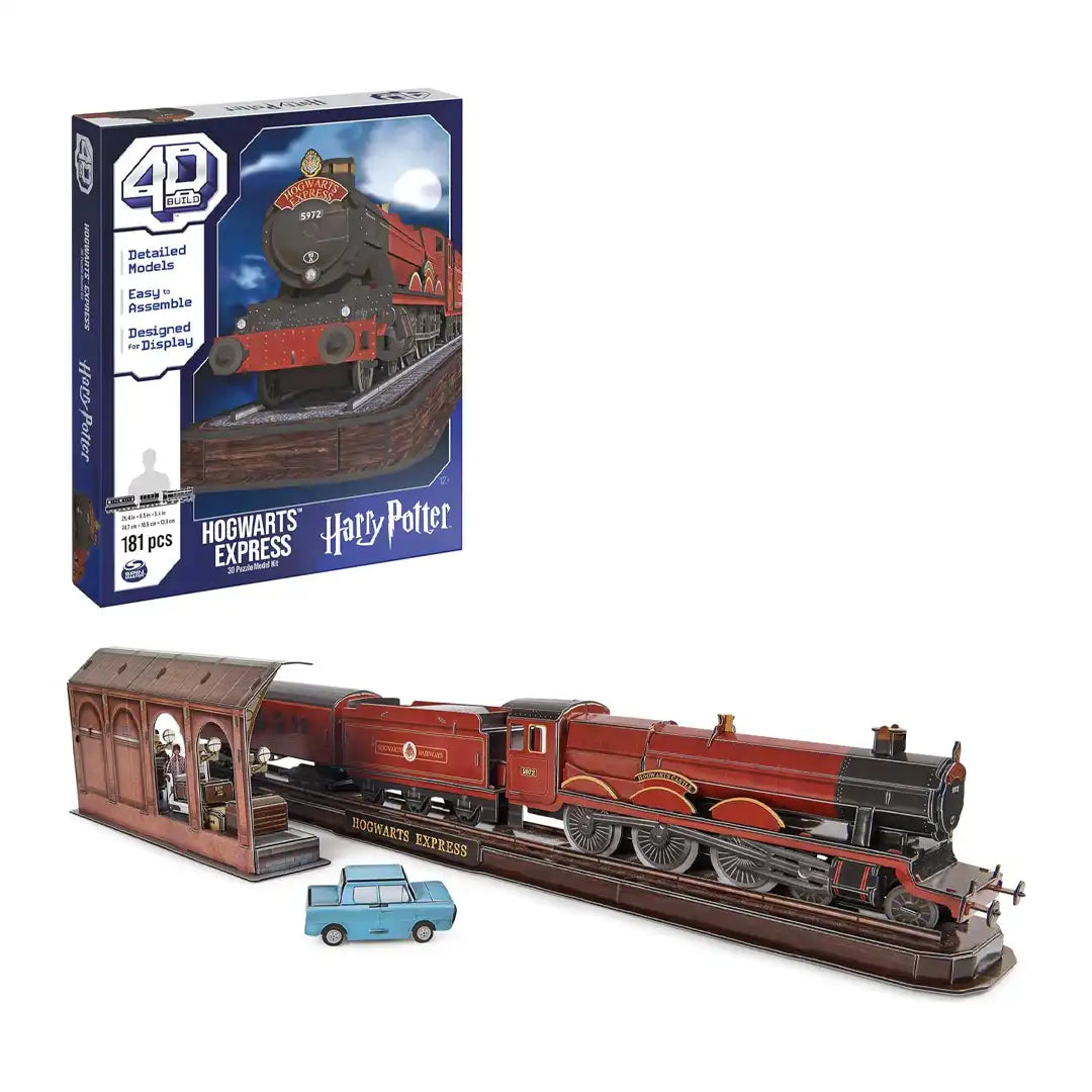 4D Build Harry Potter Hogwarts Express 3D Puzzle Model Kit