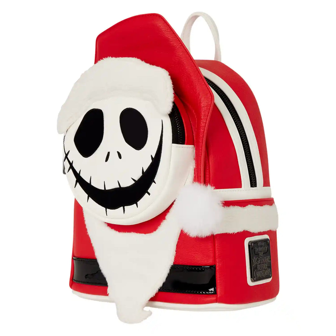 Loungefly Disney Nightmare Before Christmas Jack Skellington Sandy Claws Cosplay Mini Backpack