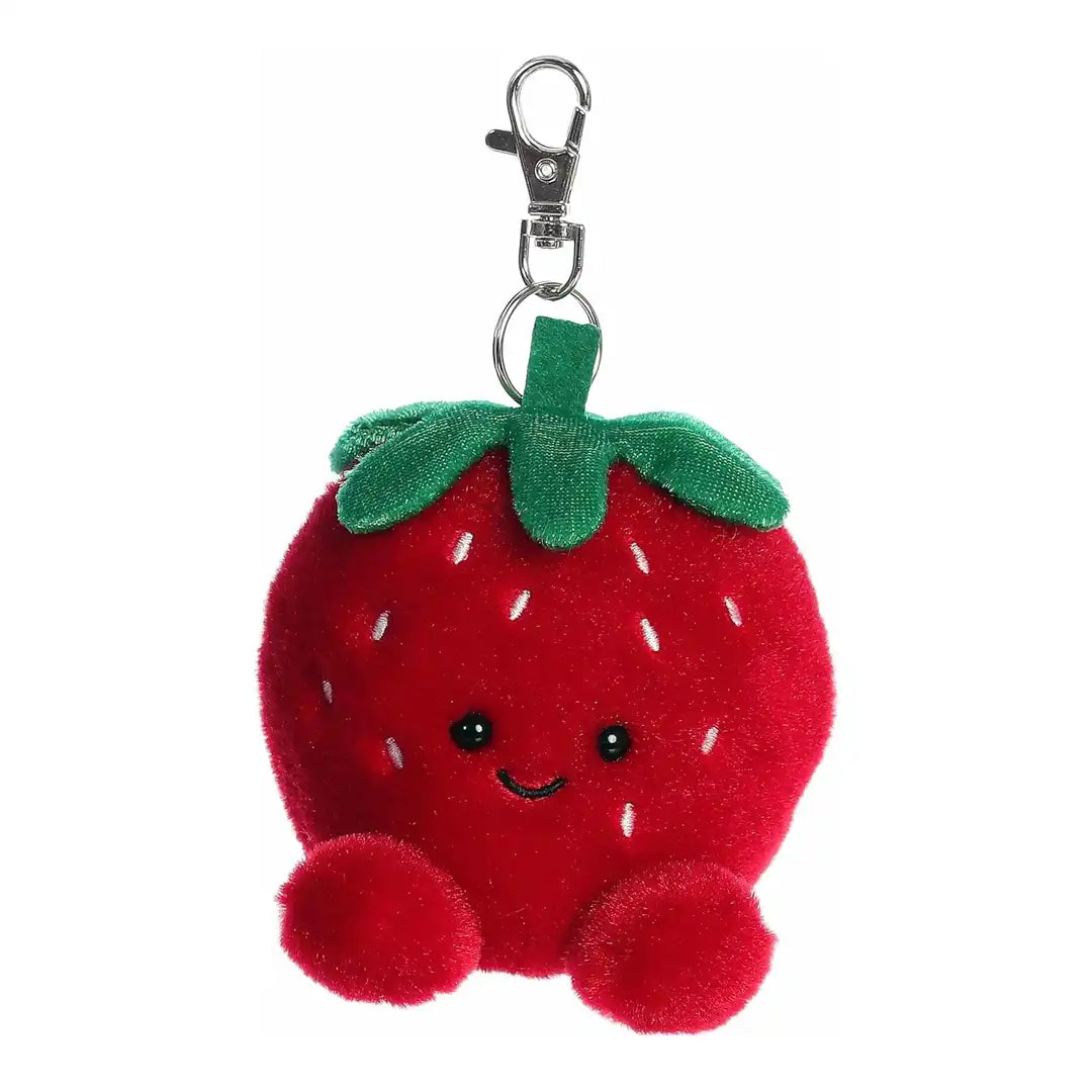 Aurora Adorable Palm Pals 4" Juicy Strawberry Clip-On