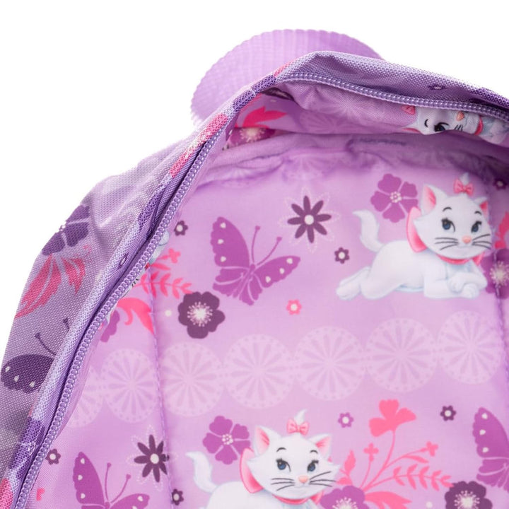 Wondapop Disney Aristocats Marie Backpack 16” Classic Backpack with Laptop Sleeve, Front Pocket &amp; Side Pockets, Disney Marie Travel &amp; School Bookbag