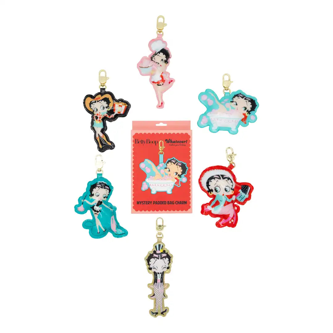 Whatever Makes You Happy  Betty Boop Mystery Box Personas Padded Bag Charms