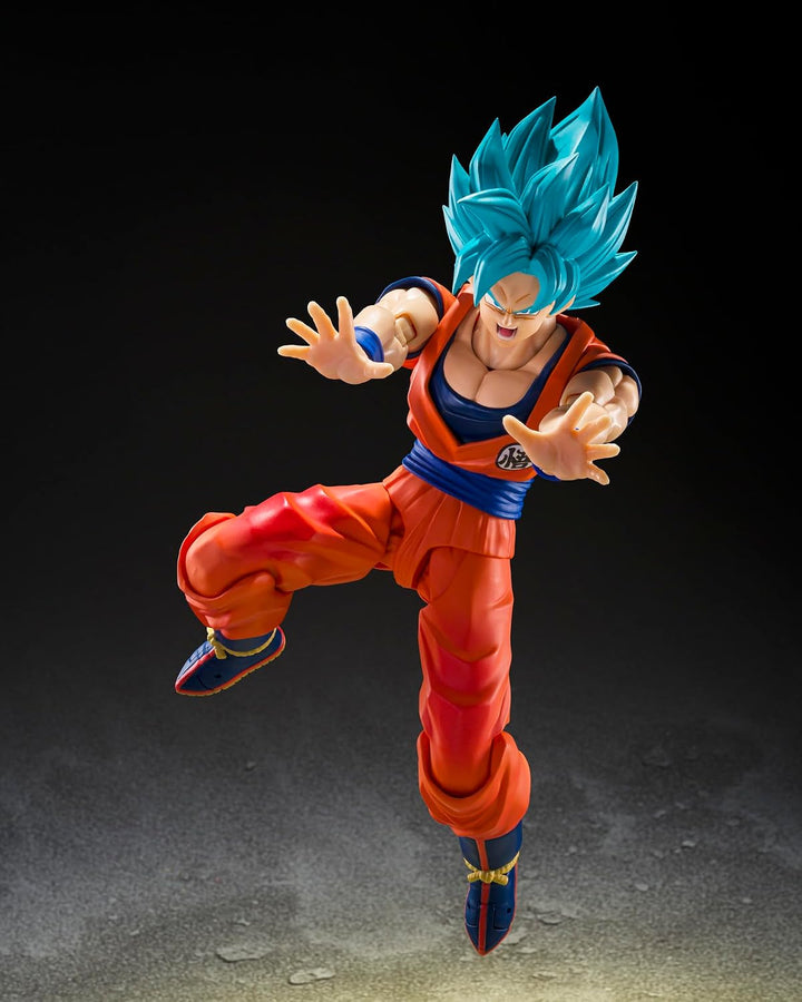 TAMASHII NATIONS - Dragon Ball Z - Son Goku (The Kind-Hearted Saiyan) S.H.Figuarts Action Figure
