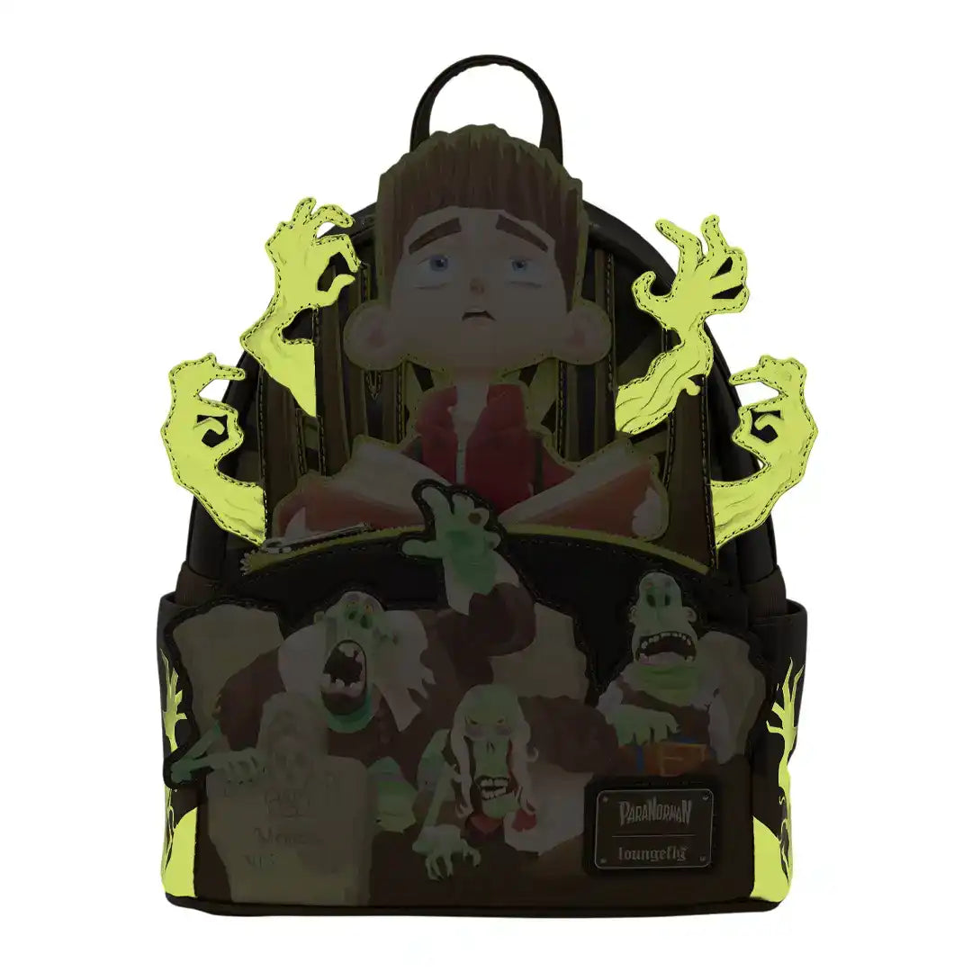 Loungefly Laika ParaNorman Zombies Glow Mini Backpack