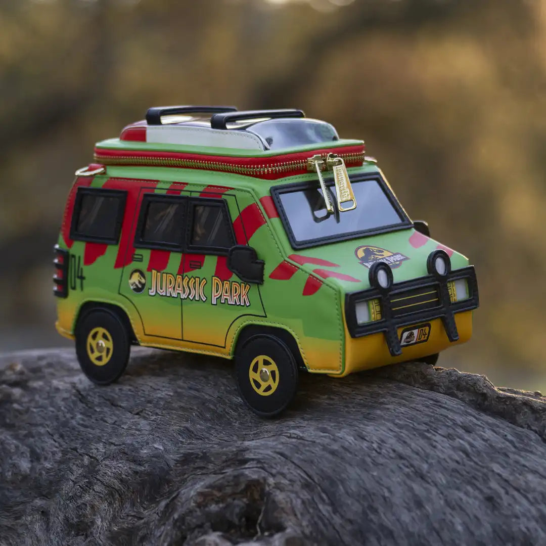 Loungefly Universal Jurassic Park Safari Tour Vehicle Figural Crossbody Bag - 707 Street Exclusive