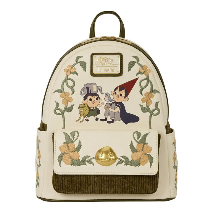Loungefly Cartoon Network Over the Garden Wall Pottsfield Embroidered Mini Backpack