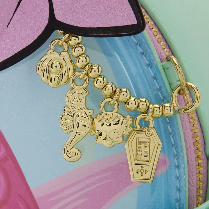 Loungefly Mattel Monster High Lagoona Blue 3D Lenticular Crossbody Bag