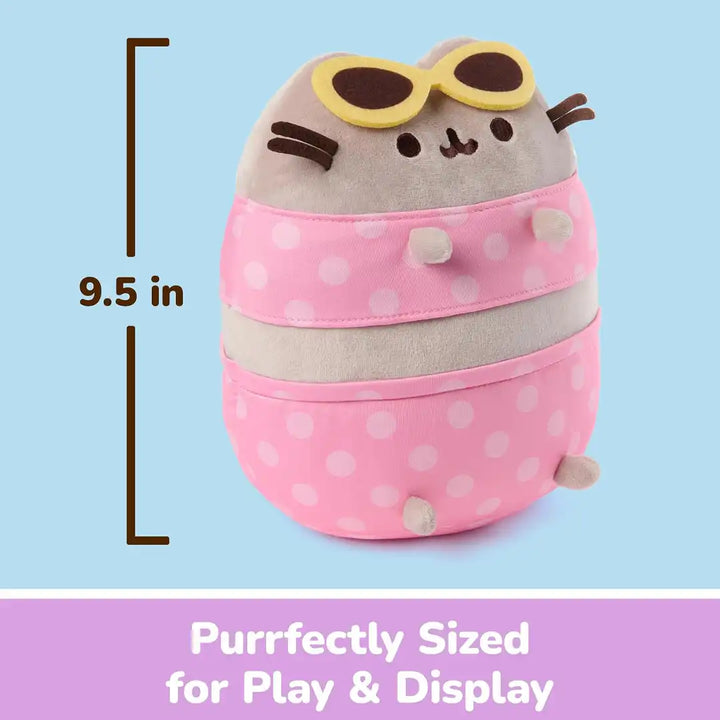 GUND Pusheen Pool Party 9.5-Inch Plush Toy