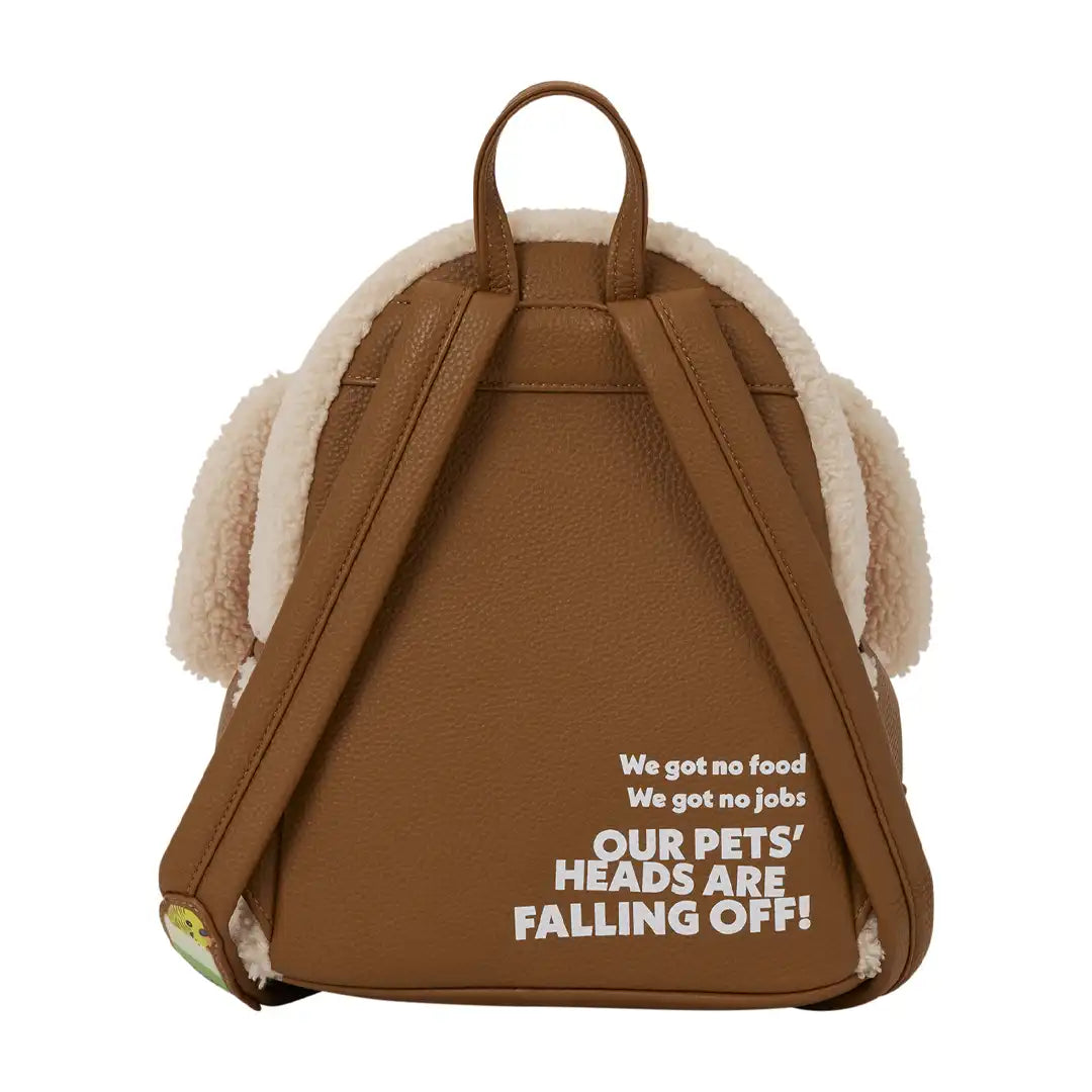 Loungefly Dumb &amp; Dumber Mutts Cutts Van Glow Mini Backpack