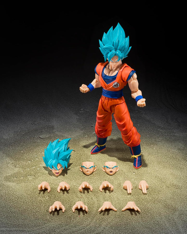 TAMASHII NATIONS - Dragon Ball Z - Son Goku (The Kind-Hearted Saiyan) S.H.Figuarts Action Figure
