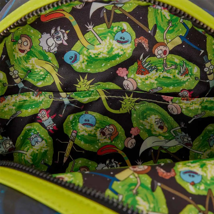 Loungefly Cartoon Network Rick and Morty Space Cruiser Mini Backpack