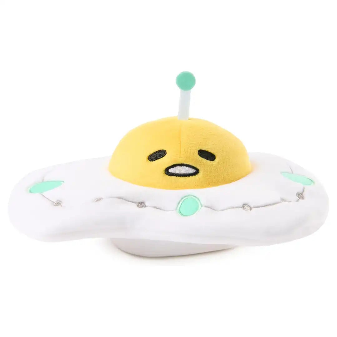 GUND Sanrio Gudetama The Lazy Egg UFO 5" Plush Toy