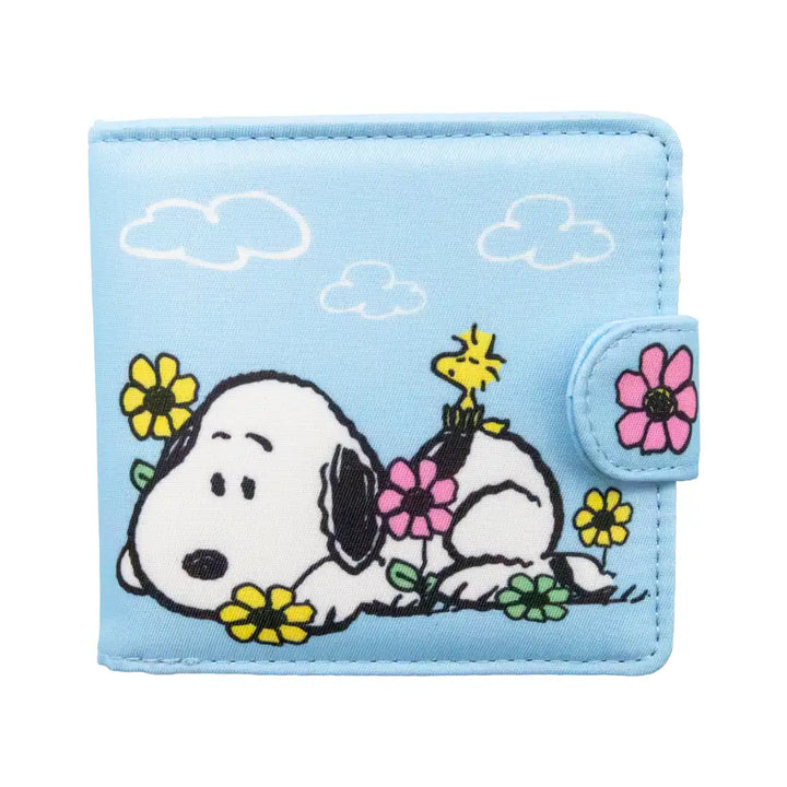 Whatever Makes You Happy Peanuts Sherbert Spring Padded Nylon Bi-Fold Wallet