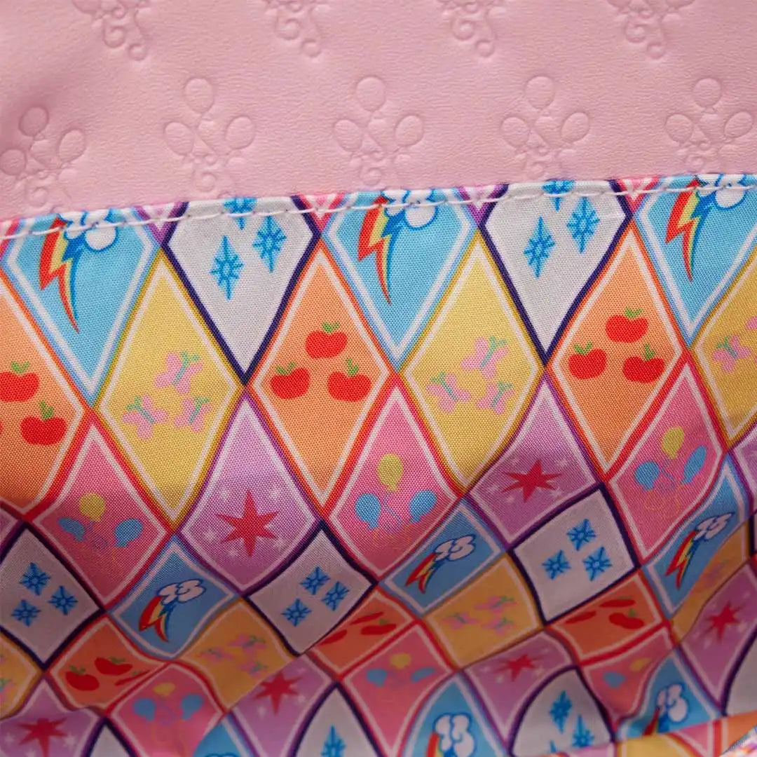 Loungefly My Little Pony Twilight Sparkle &amp; Pinkie Pie Crossbody Bag