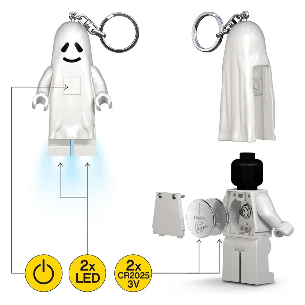 LEGO Minifigures Keychain Light Ghost