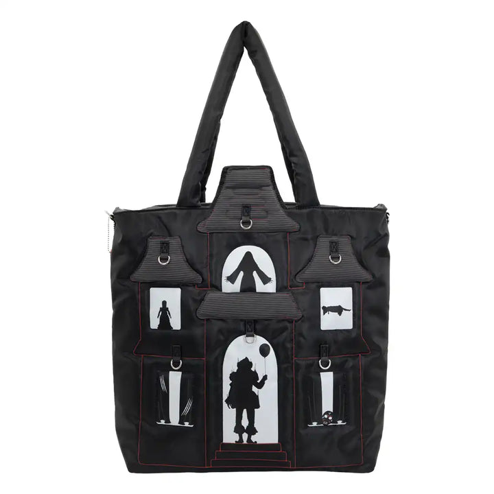 Whatever Makes You Happy Warner Bros. Horror House Oversized Padded Tote Bag