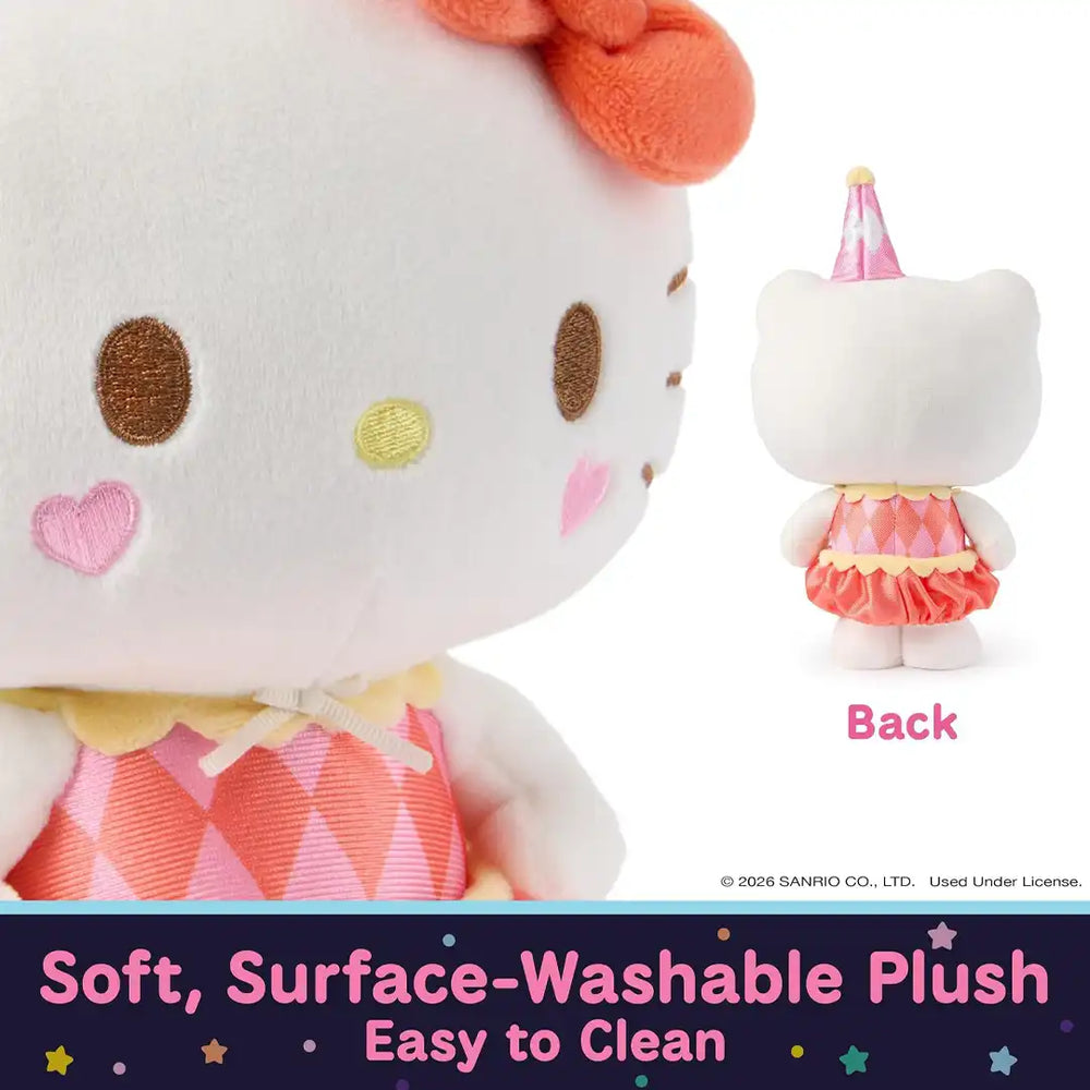 GUND Sanrio Hello Kitty Acrobat 9.5-Inch Circus Plush Toy