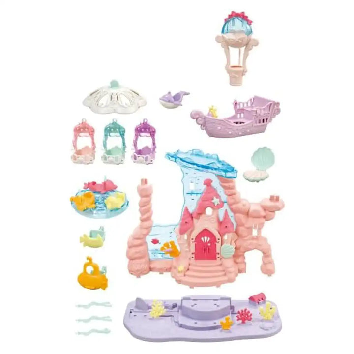 Calico Critters Baby Mermaid Castle - Calico Land Amusement Series