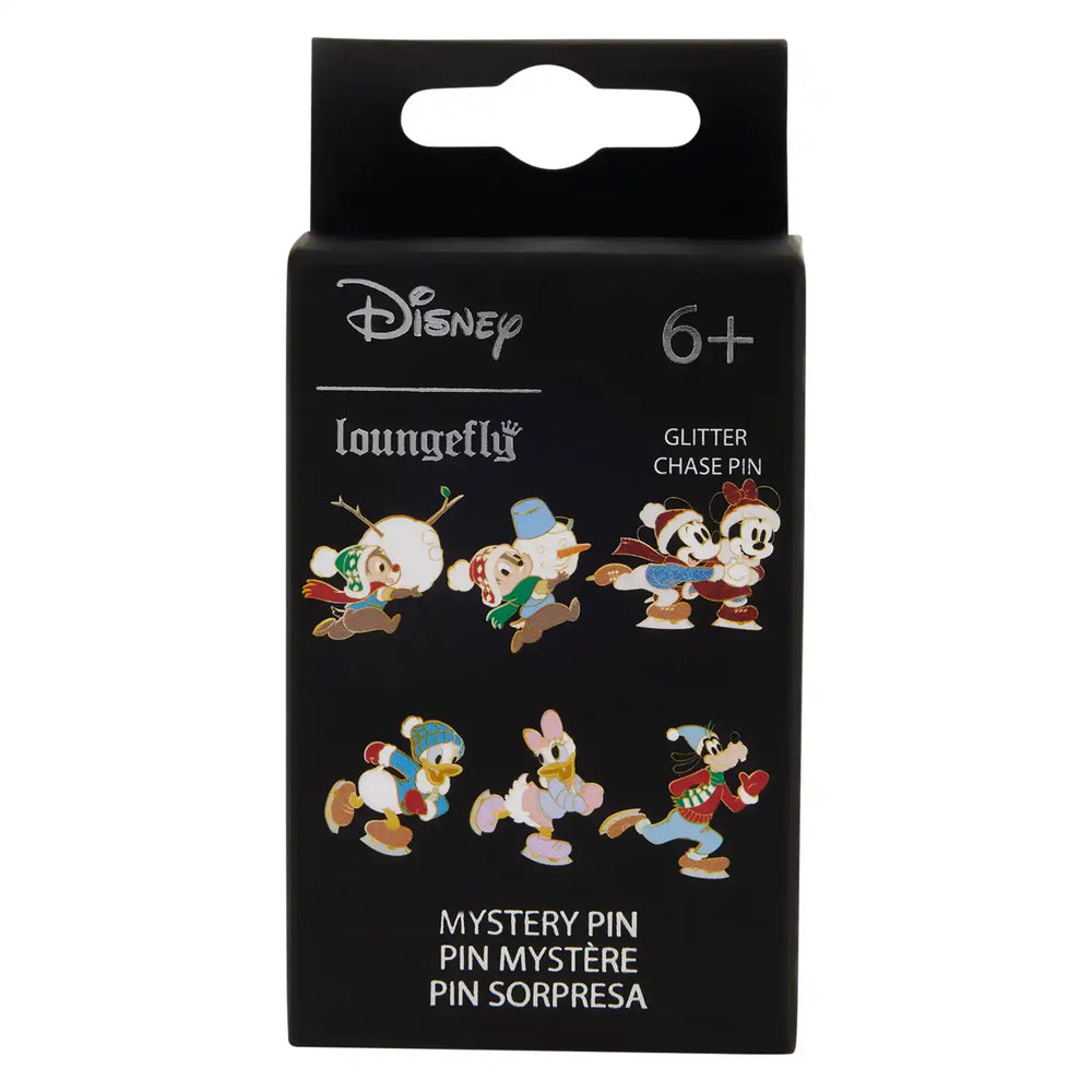 Loungefly Disney Mickey & Friends Winter Activities Mystery Box Pin