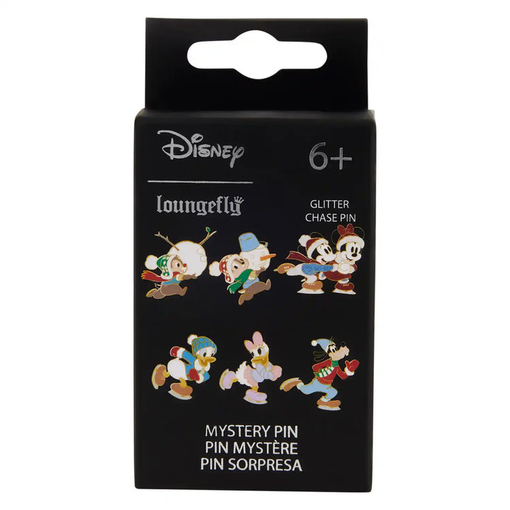 Loungefly Disney Mickey &amp; Friends Winter Activities Mystery Box Pin