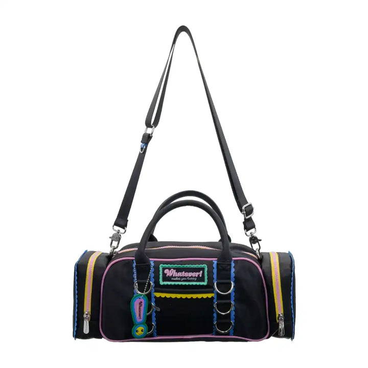 Whatever Makes You Happy Emotional Support Crossbody Trinket Bag