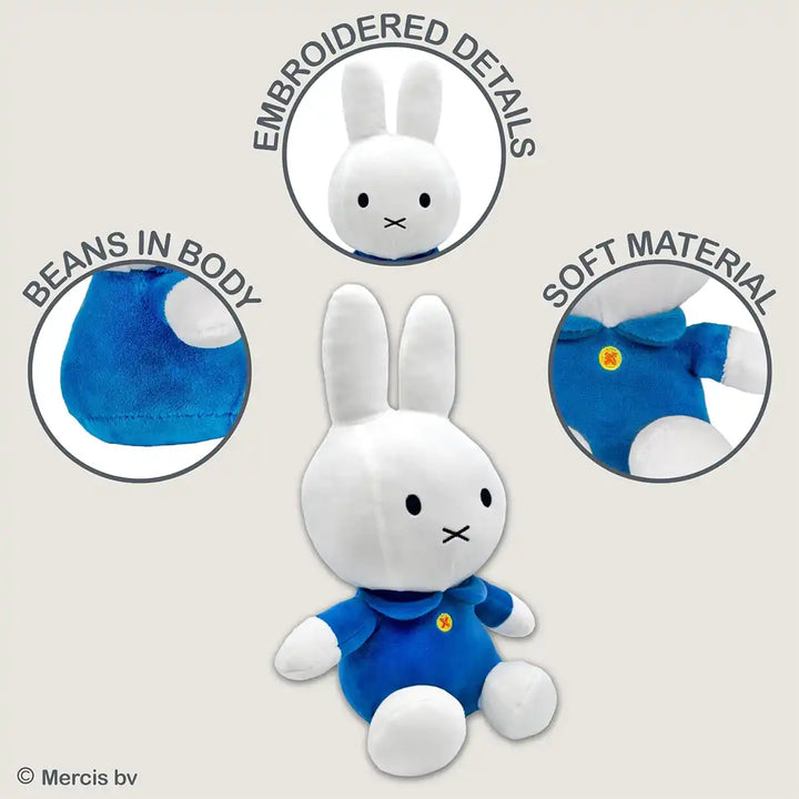 Kids Preferred Miffy 8" Plush With Blue Dress