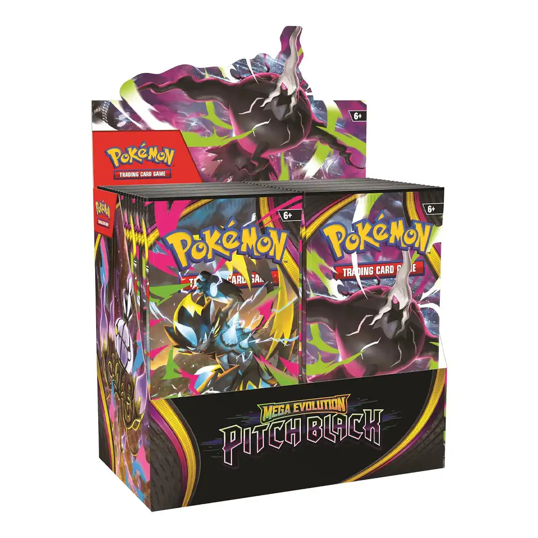 Pokémon TCG: Mega Evolution—Pitch Black Booster Display Box