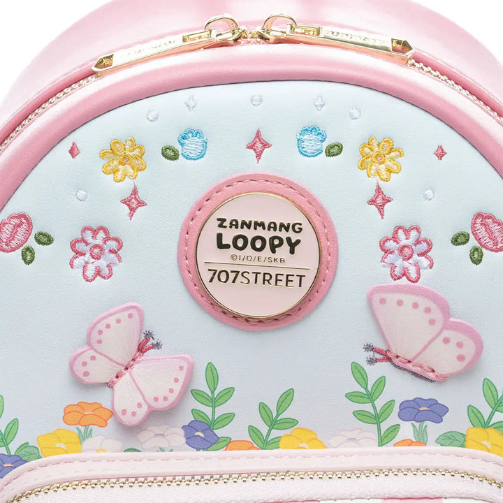 707 Street Exclusive Zanmang Loopy Floral Scene Mini Backpack - Limited Edition 200