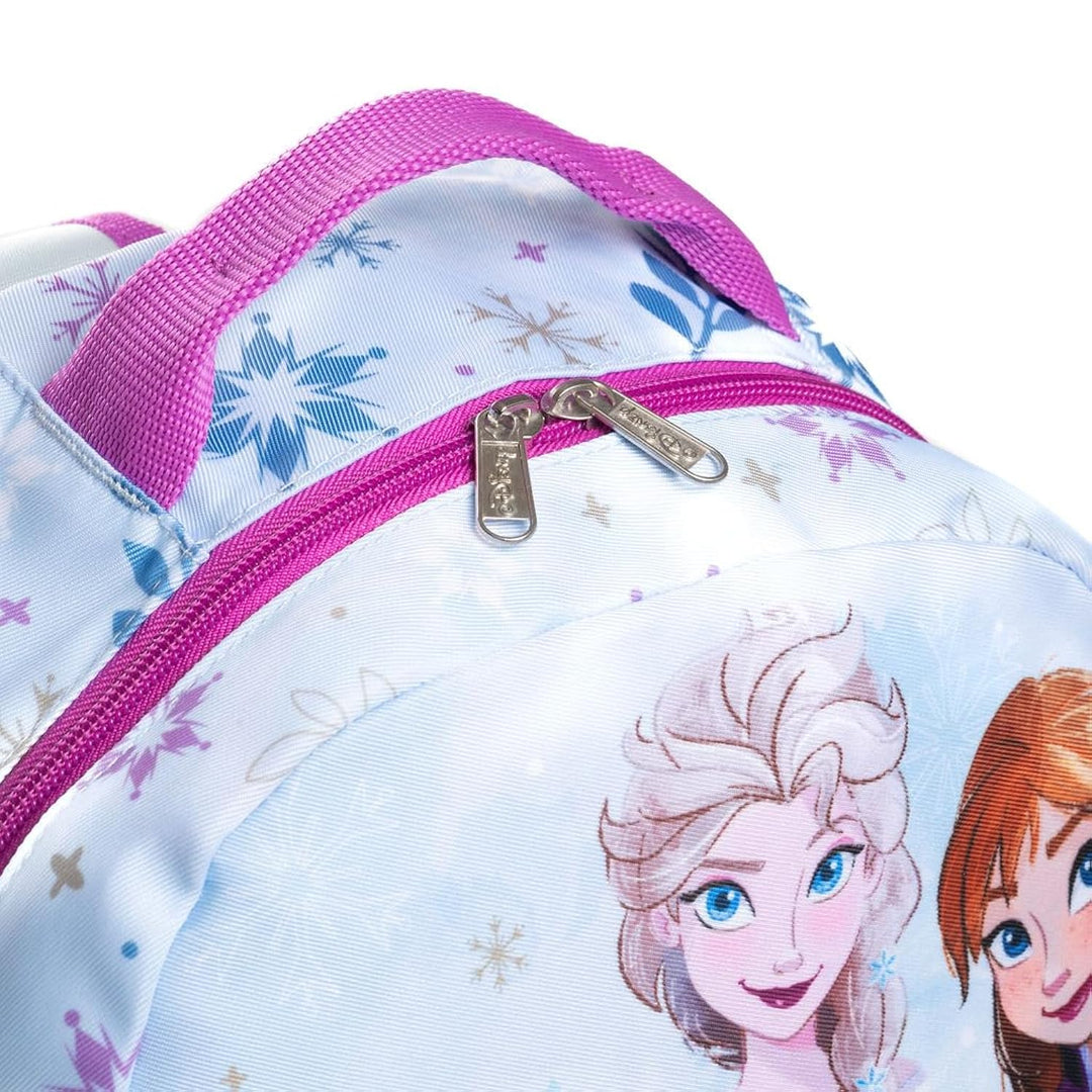 Wondapop Disney Frozen 15.5” Nylon Backpack, Own Your Destiny, Kids School Bag with Laptop Sleeve &amp; Pockets
