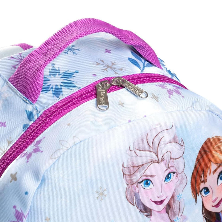 Wondapop Disney Frozen 15.5” Nylon Backpack, Own Your Destiny, Kids School Bag with Laptop Sleeve &amp; Pockets