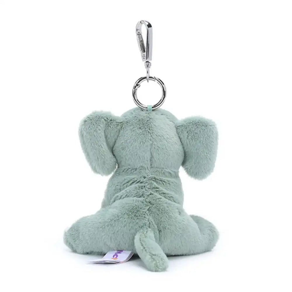 McHugs Green Elephant Bag Charm Keychain