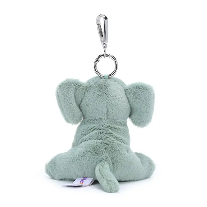McHugs Green Elephant Bag Charm Keychain
