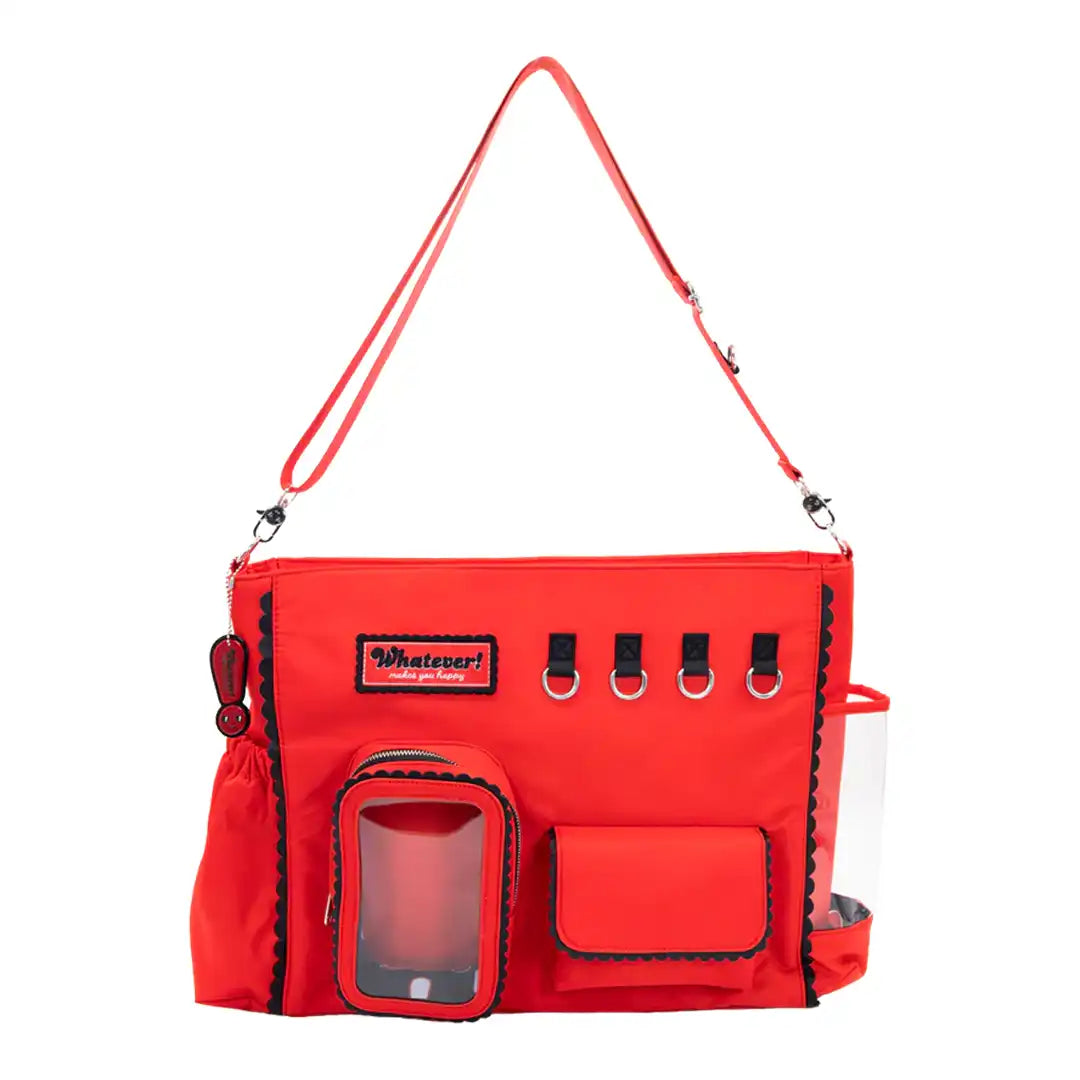 Whatever Makes You Happy Red Emotional Support Trinket Bag