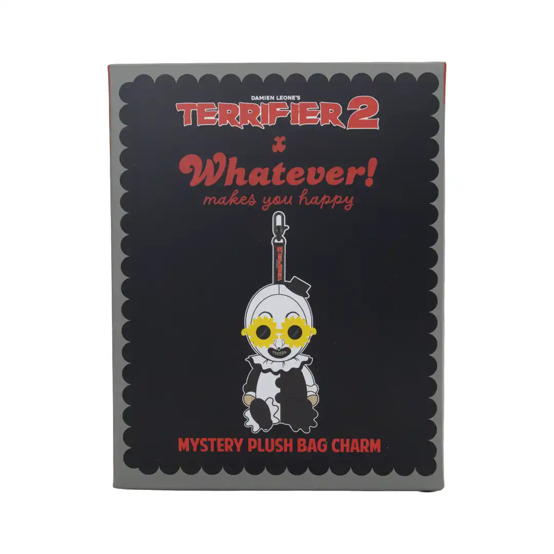 Whatever Makes You Happy Terrifier 2 Mystery Box Art the Clown Plush Bag Charms