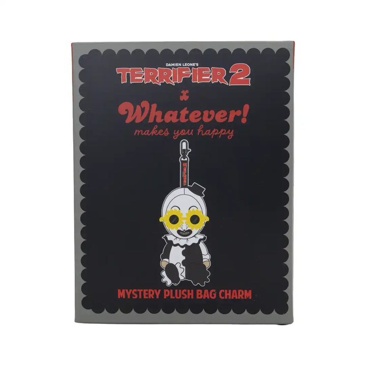 Whatever Makes You Happy Terrifier 2 Mystery Box Art the Clown Plush Bag Charms