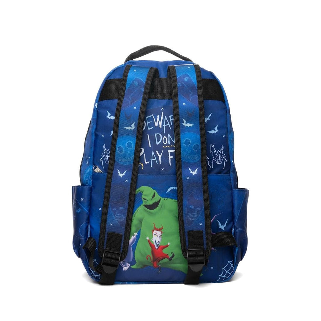 Wondapop Disney The Nightmare Before Christmas Oogie Boogie Nylon Backpack, Kids School Bag with Laptop Sleeve &amp; Pockets
