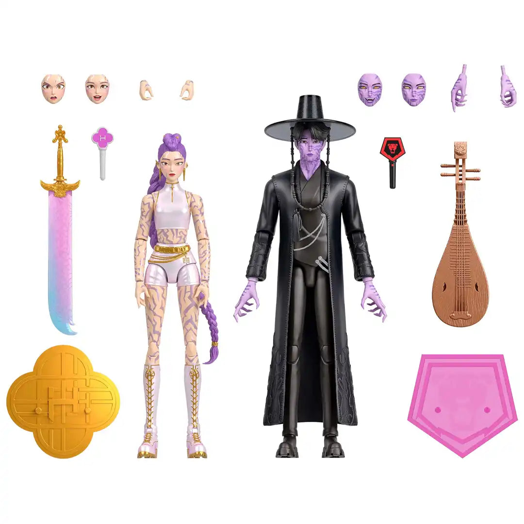 Mattel Kpop Demon Hunters Rumi &amp; Jinu Final Battle Action Figure Set