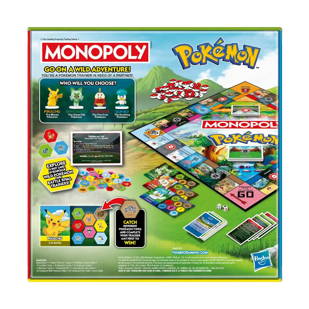 Hasbro Monopoly: Pokemon