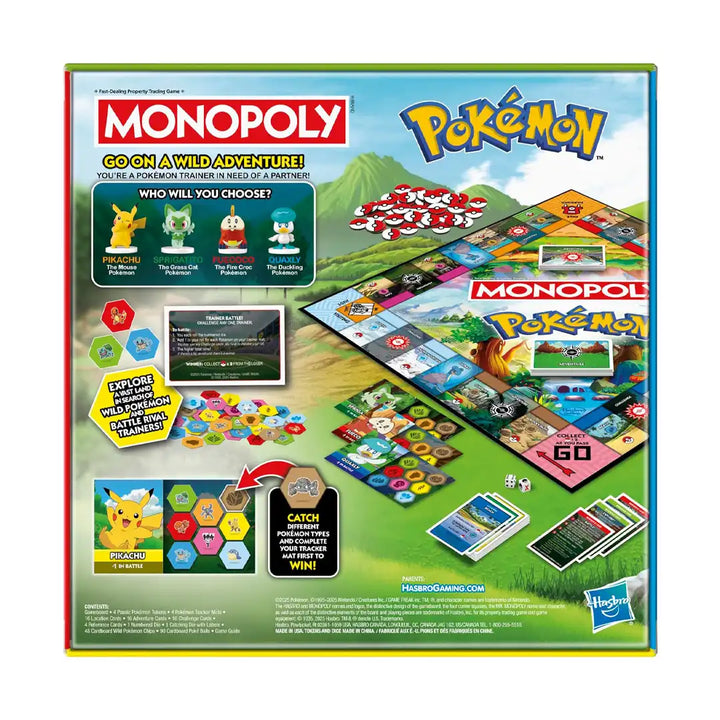 Hasbro Monopoly: Pokemon