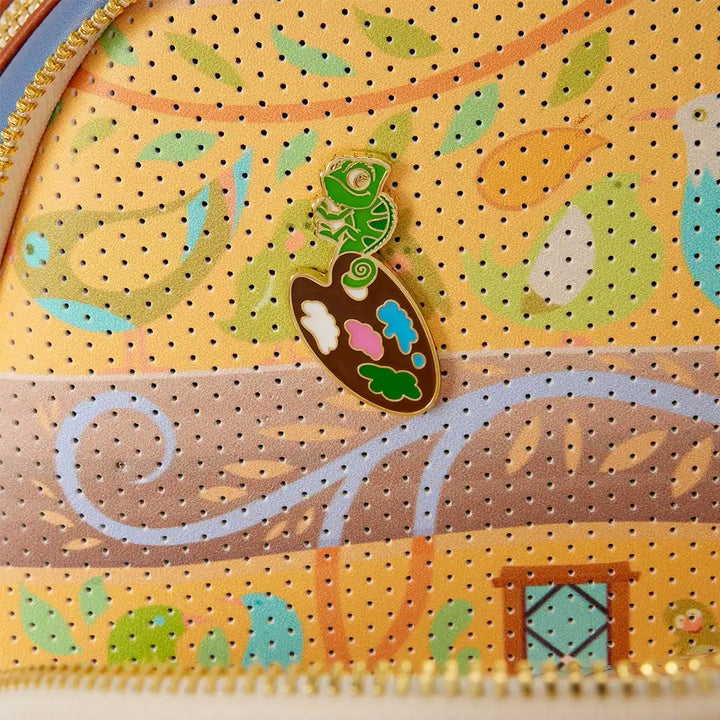 Loungefly Disney Tangled Rapunzel Painting Mini Backpack