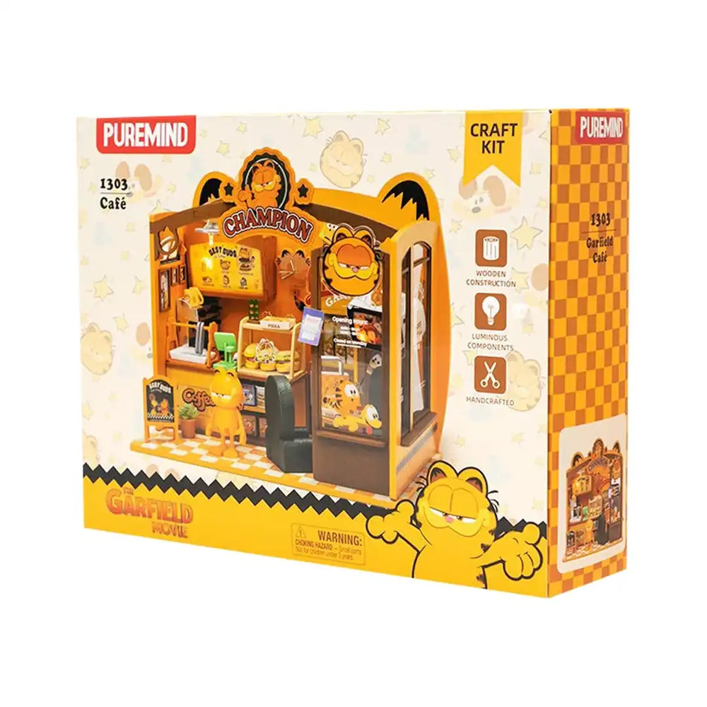 Puremind Garfield Café Wooden Craft Kit