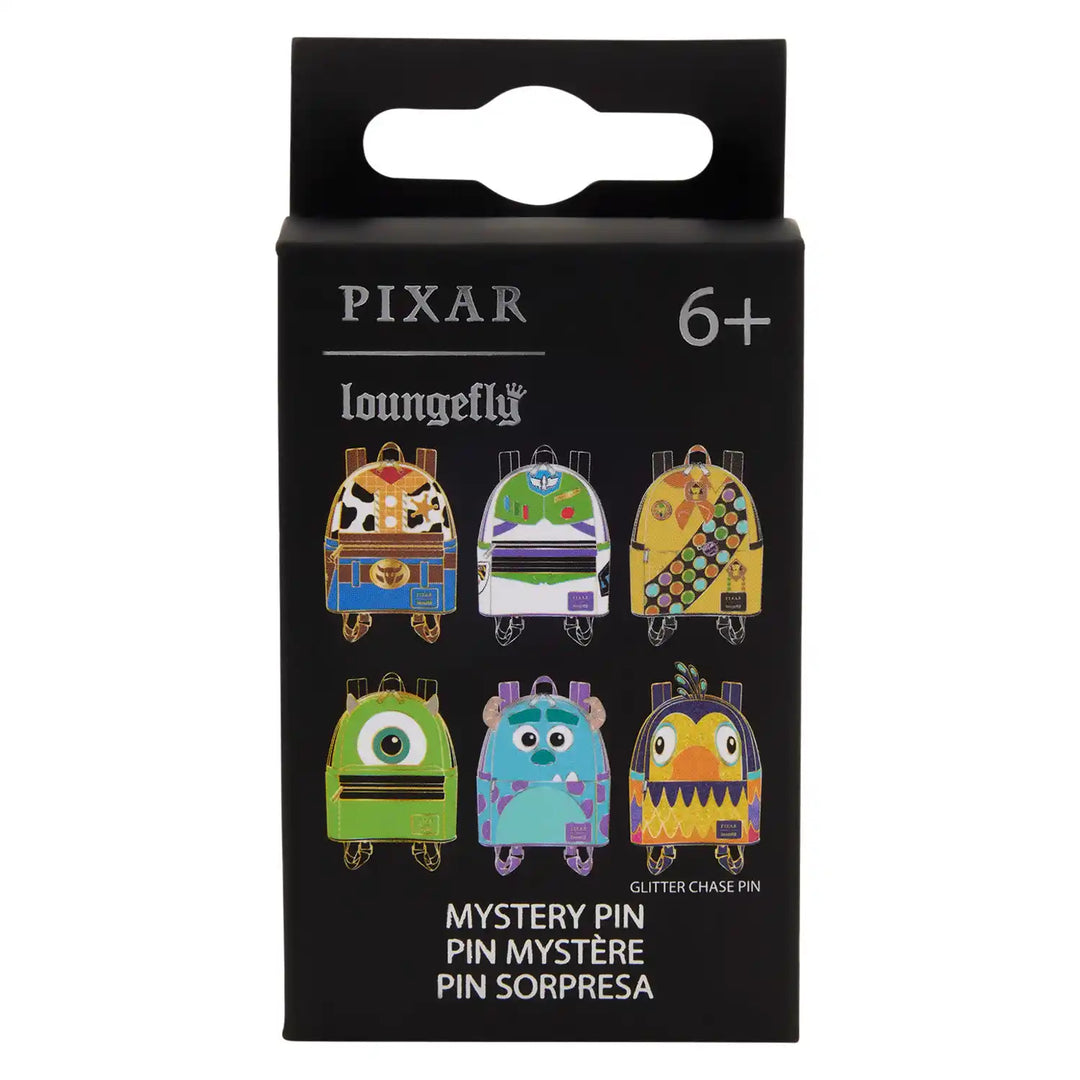 Loungefly Disney Pixar Characters Mini Backpack Mystery Box Pin