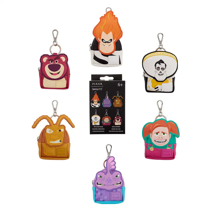 Loungefly Disney Pixar Rivals Mystery Mini Backpack Keychain Charm