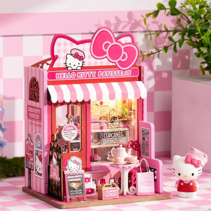 Hands Craft Hello Kitty Patisserie Wooden Puzzle Kit
