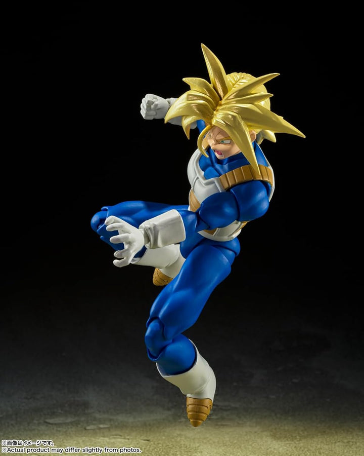 TAMASHII NATIONS - Dragon Ball Z - Super Saiyan Trunks -Infinte Latent Super Power- (Reissue) S.H.Figuarts Action Figure
