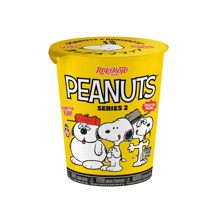 Funmaker Rokimoto Peanuts Series 2 Ramen Cup Blind Box Vinyl Figure
