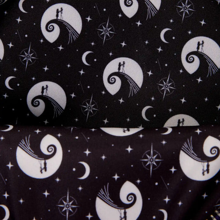 Loungefly Disney Nightmare Before Christmas Jack Skellington &amp; Sally Night Sky Mini Backpack
