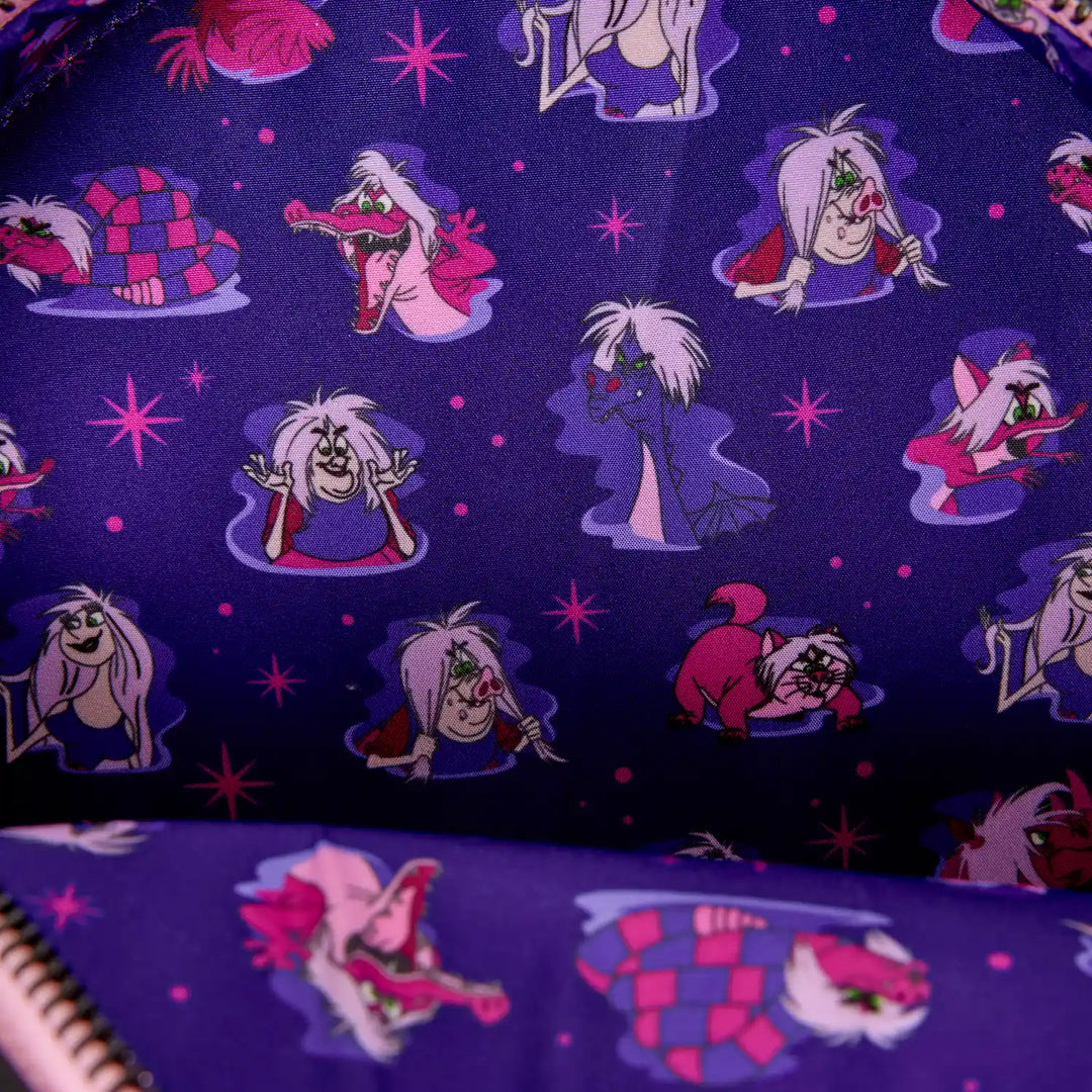 Loungefly Disney The Sword in the Stone Madam Mim Lenticular Crossbody Bag