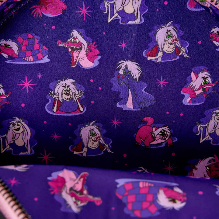 Loungefly Disney The Sword in the Stone Madam Mim Lenticular Crossbody Bag